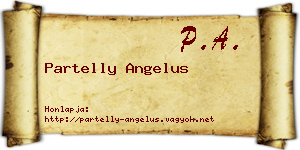 Partelly Angelus névjegykártya